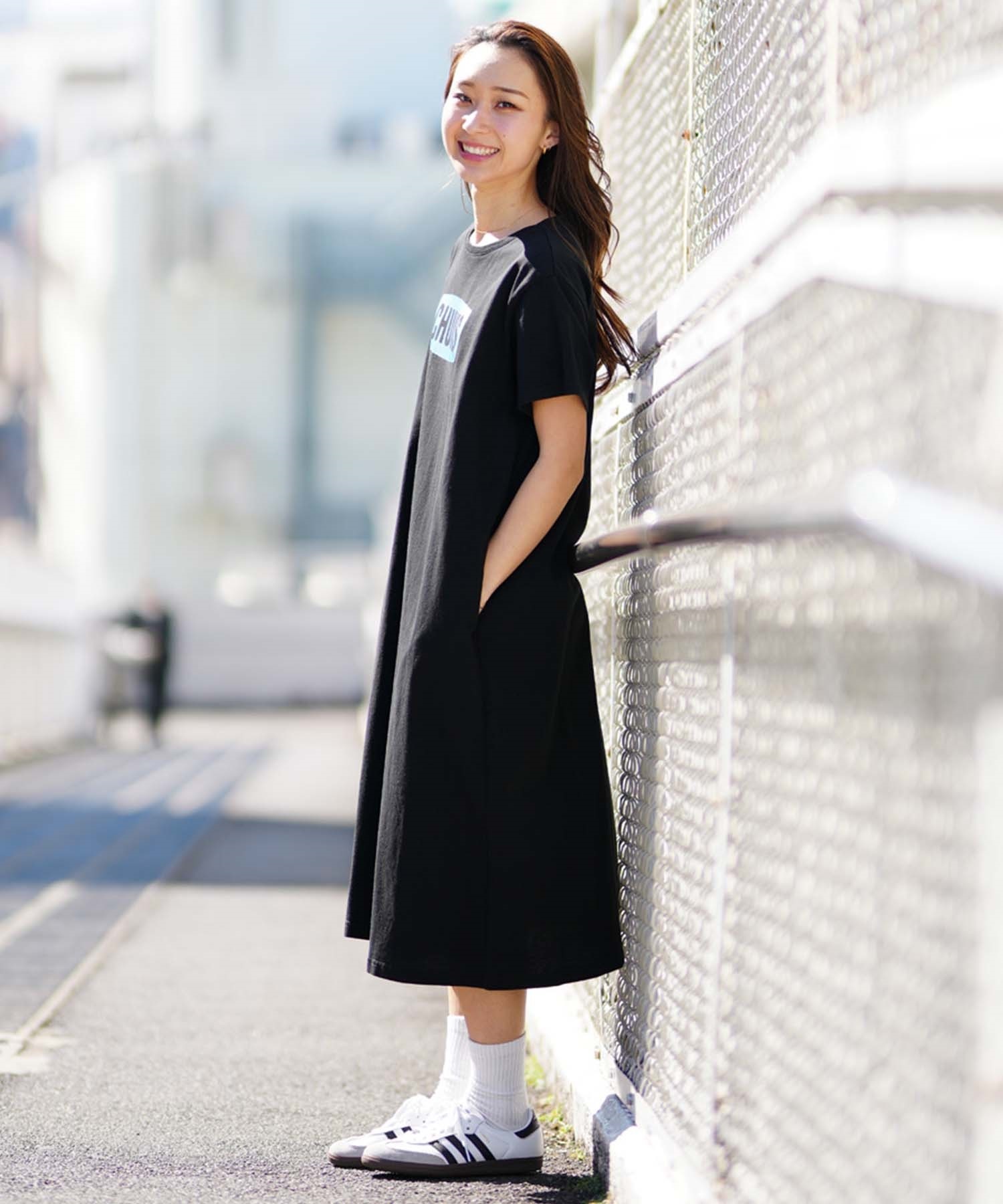 CHUMS チャムス CHUMS Logo Dress レディース ワンピース ロゴ
