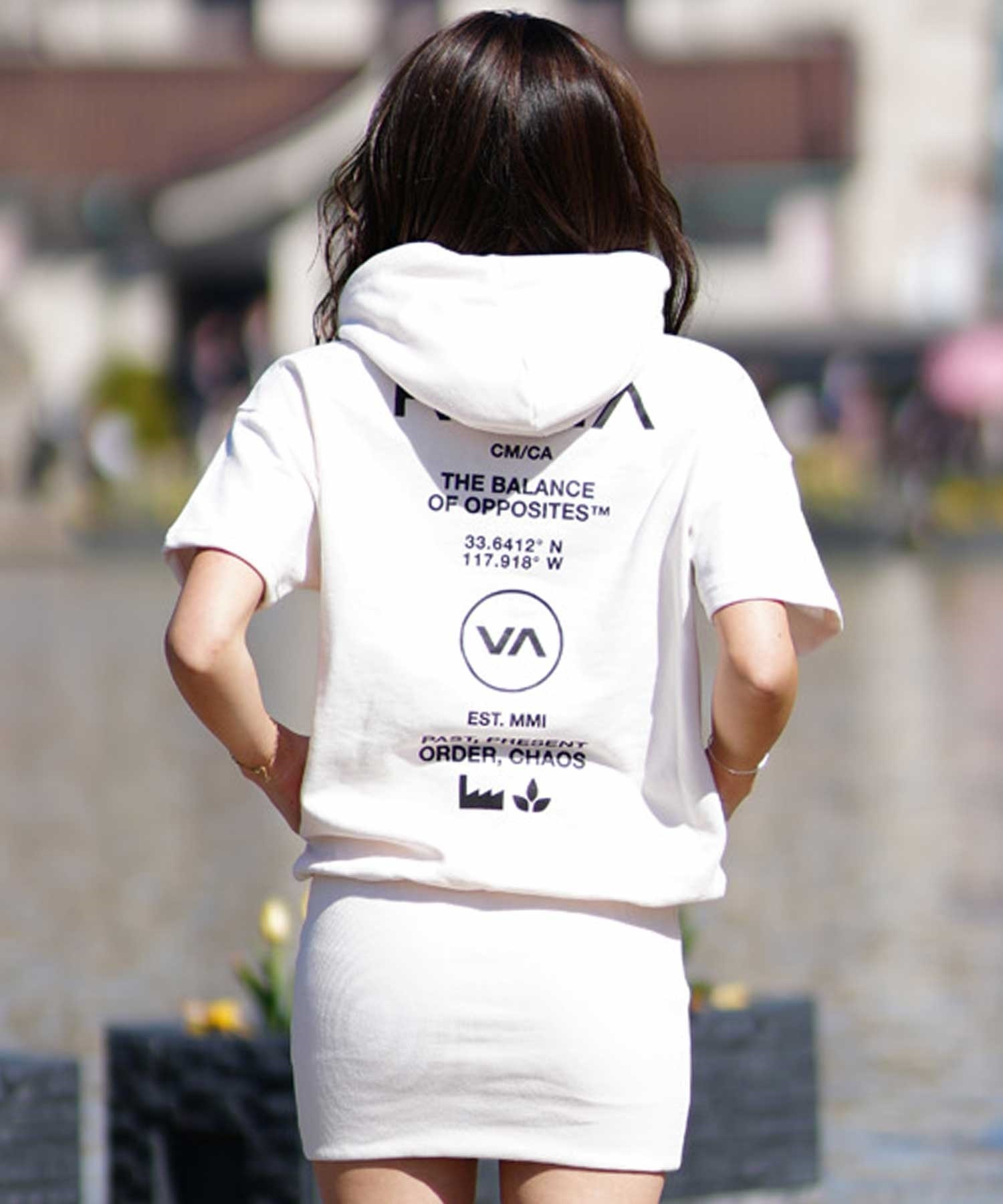 RVCA ルーカ BE043-P50 レディース パーカー ワンピース