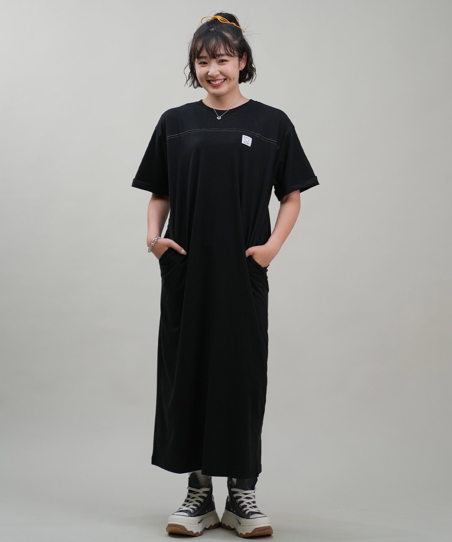 ラコステ 美品 半袖ロングワンピース38 ラコステワンピース（LACOSTE）のおすすめ人気商品一覧 通販