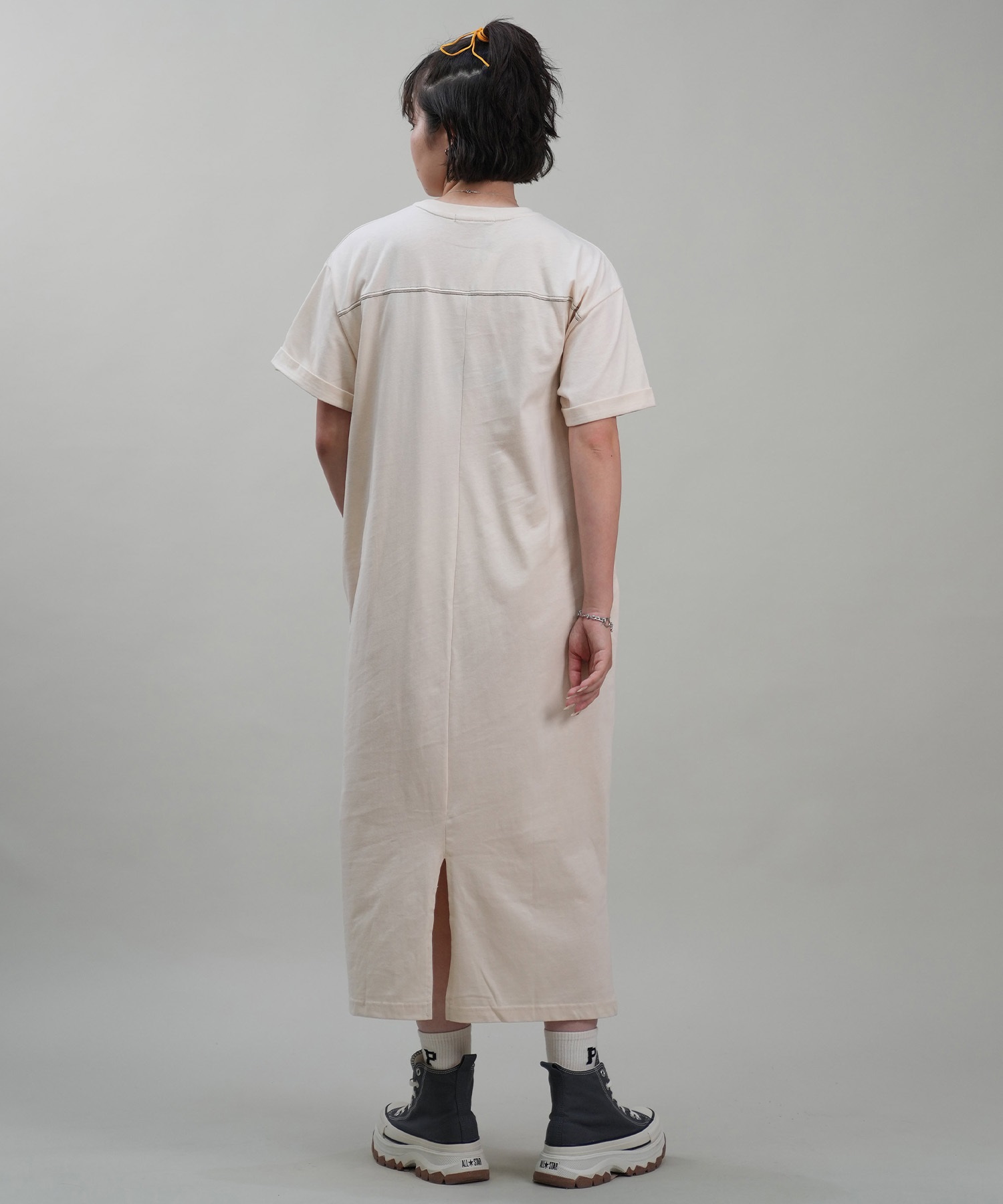 RUSTY ラスティー レディース ロングワンピース 半袖 924350