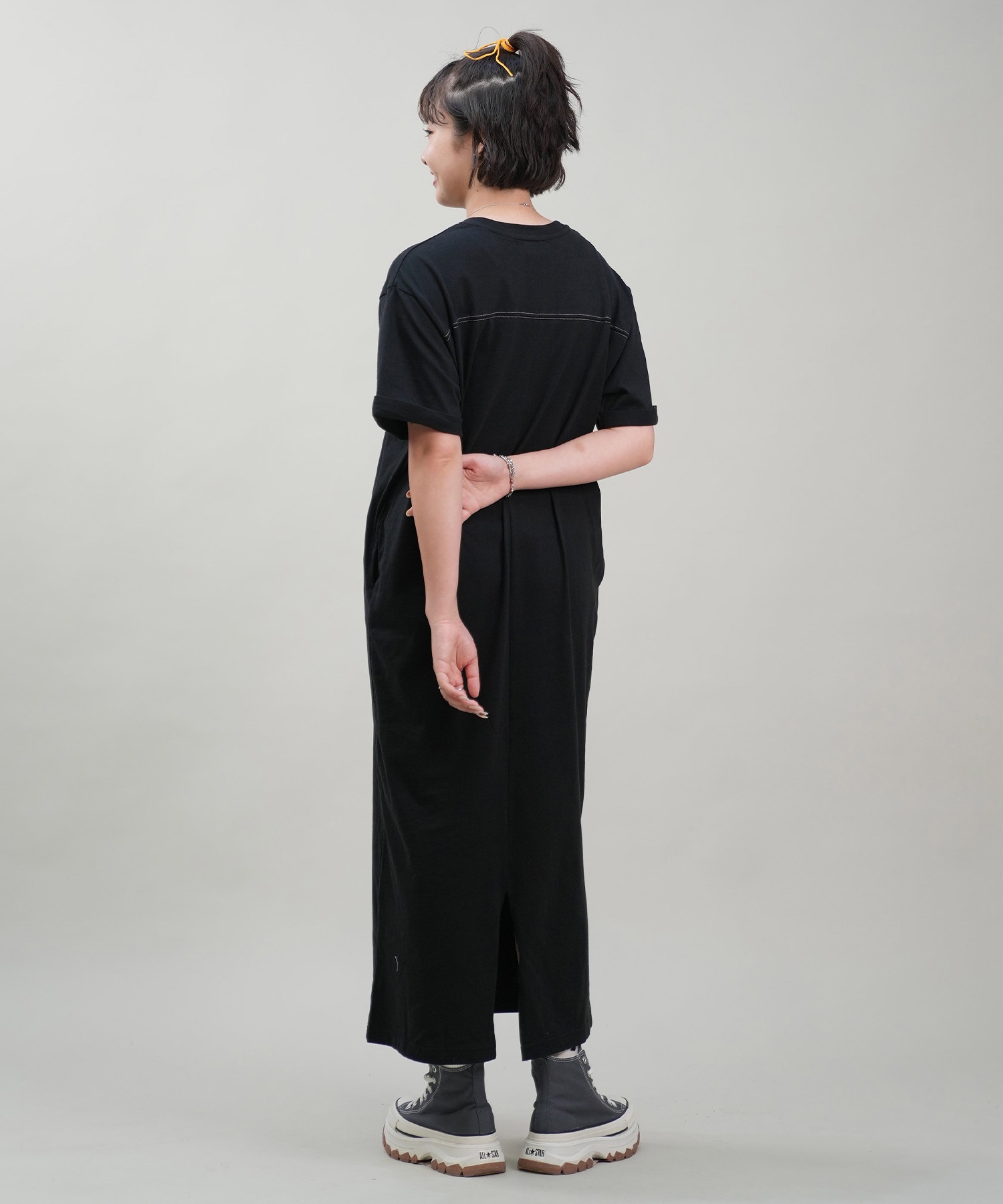 RUSTY ラスティー レディース ロングワンピース 半袖 924350