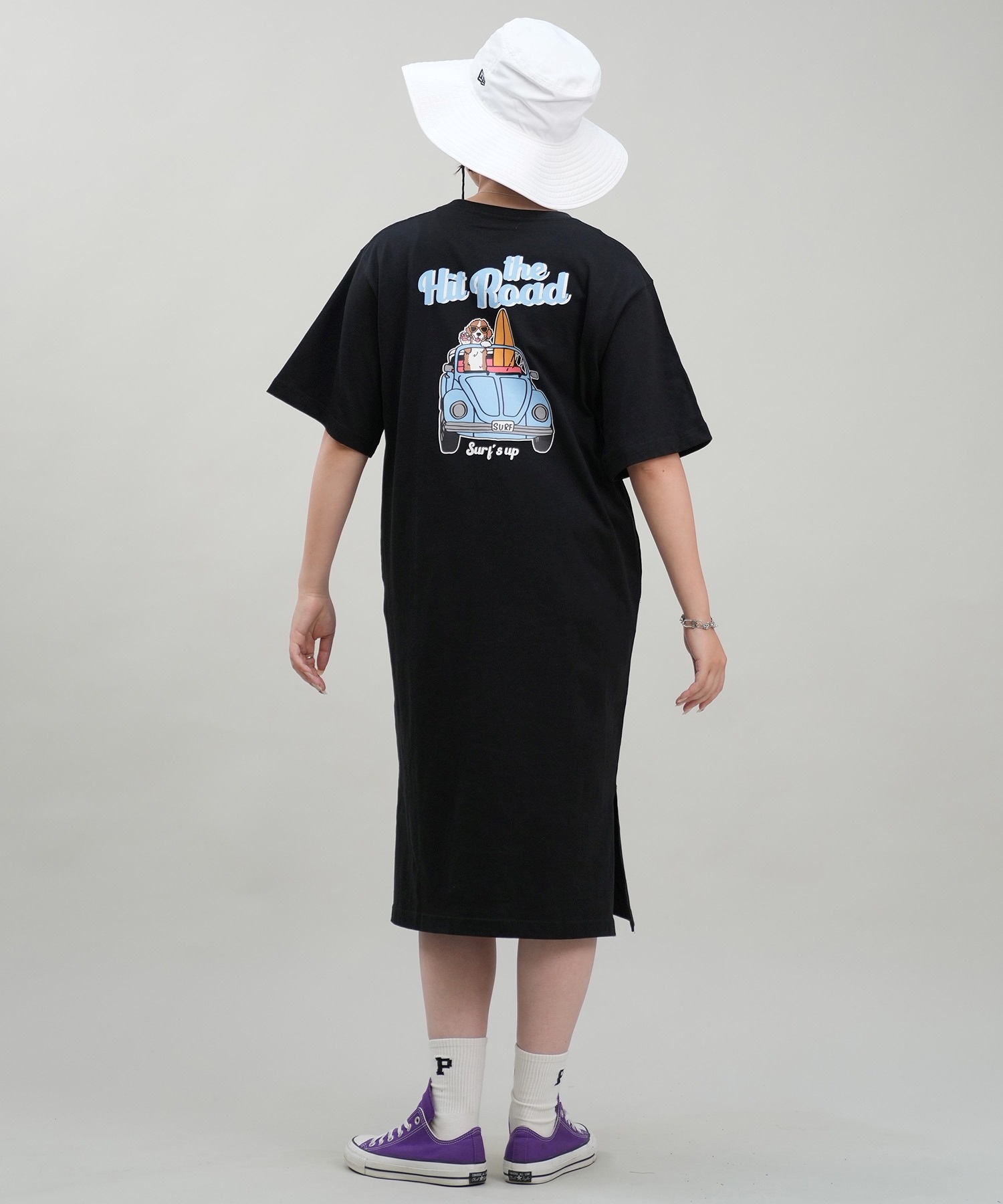 SURF'S UP サーフズアップ ワンピース レディース バックプリント