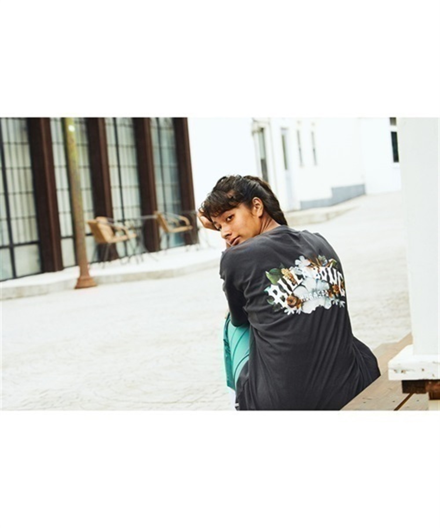 ムラサキスポーツ×BILLABONG/ビラボン×KAMEA HADAR/カメア・ハーダー ユニフォームプロジェクト BD013-245 半袖Tシャツ レディース(SPE-M)