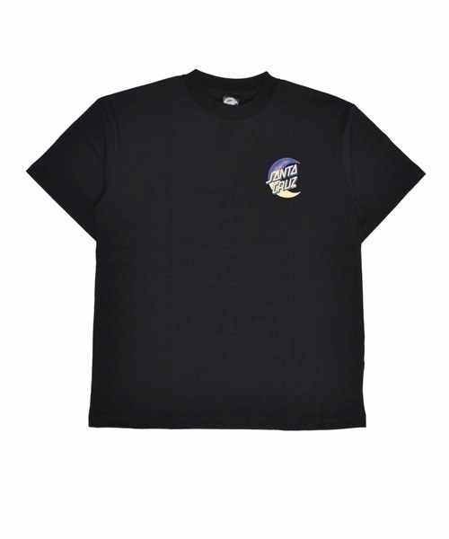 SANTA CRUZ サンタクルーズ DARK ARTS DOT S/S TEE 502231431 レディース 半袖 Tシャツ バックプリント KK1 C28(BK-M)