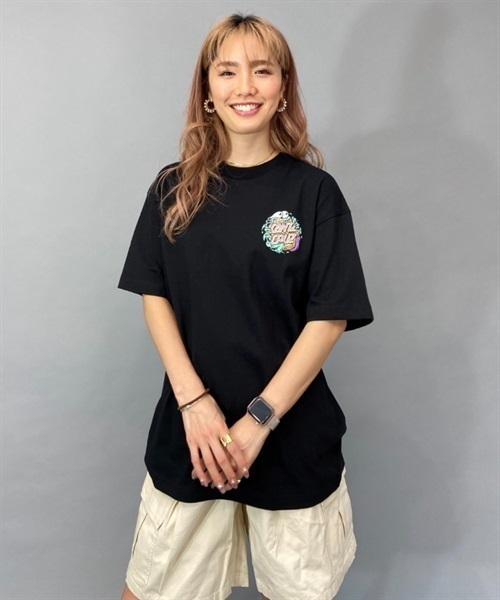 SANTA CRUZ サンタクルーズ SLASHER DOT S/S TEE  レディース