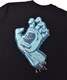 SANTA CRUZ サンタクルーズ RIGID SCREAMING HAND S/S TEE 502231435 レディース 半袖 Tシャツ バックプリント KK1 C29(BK-M)