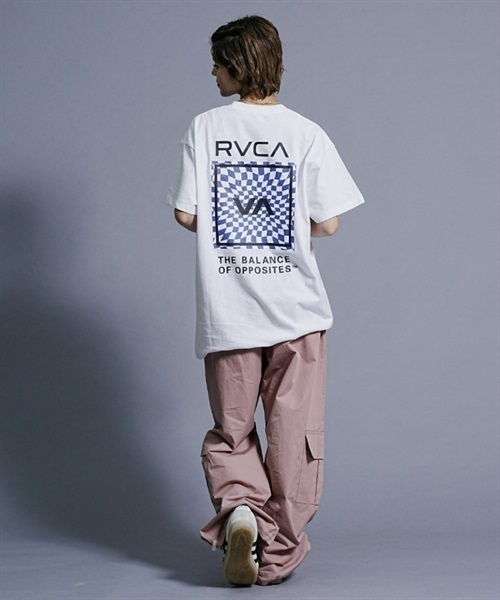 RVCA ル―カ BD043-P25 レディース トップス カットソー Tシャツ 半袖 KK E18(BKPK-S)