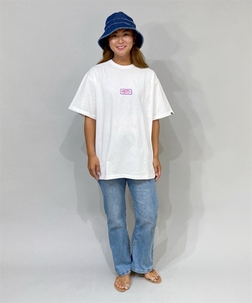 【マトメガイ対象】VANS バンズ 122H3010323 レディース 半袖 Tシャツ ムラサキスポーツ限定 KK1 B24(OFWHT-S)