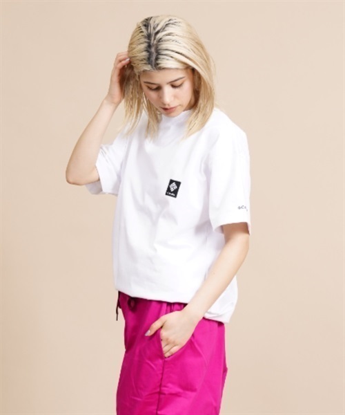 Columbia コロンビア PL9153 レディース 半袖 Tシャツ ムラサキ