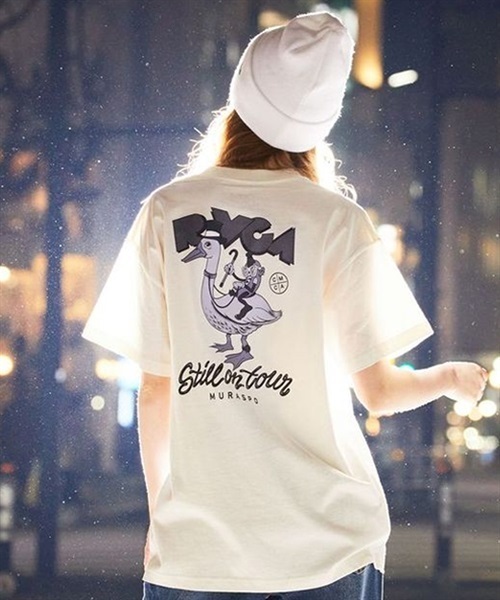 RVCA ルーカ × DMOTE コラボレーション BD043-P46 レディース 半袖 T 