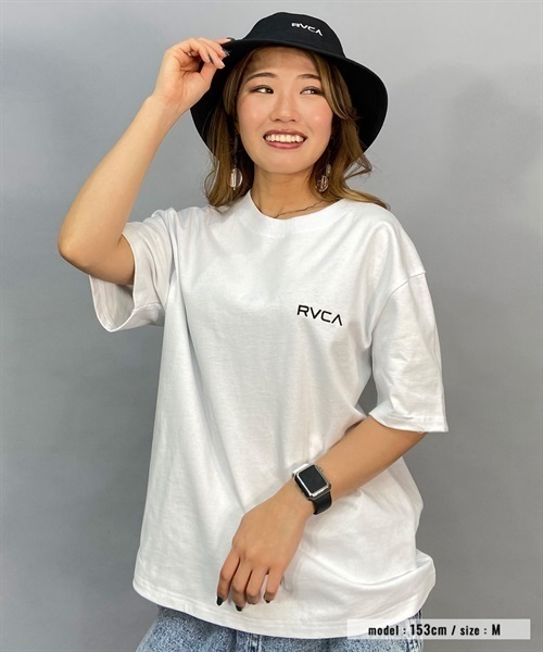 【クーポン対象】RVCA ルーカ SOUVENIR SHORT SLEEV BD043-P20 レディース 半袖 Tシャツ ムラサキスポーツ限定 KK1 B28(NUD-S)