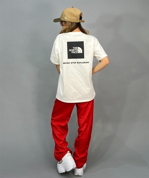 THE NORTH FACE ザ・ノース・フェイス S/S BC SQAR LOGO T NTW32350 レディース 半袖 Tシャツ KK1 A26(W-M)