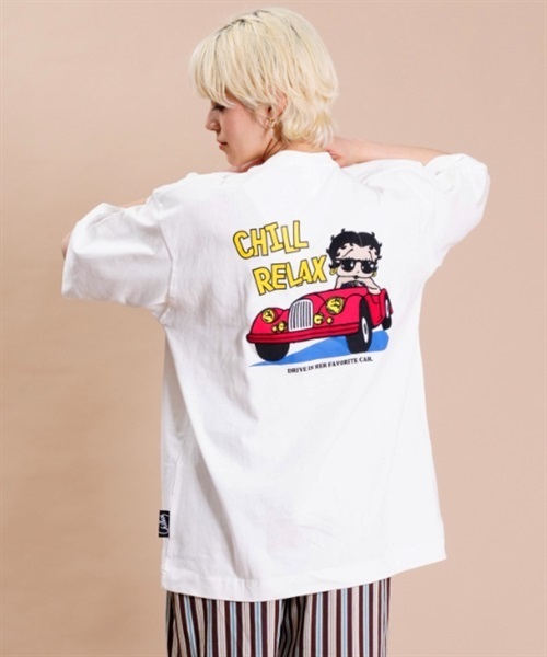 CHILLAX チラックス 232OO2ST148CL レディース 半袖 Tシャツ BettyBoop ...