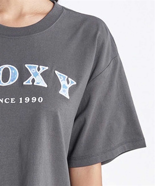 ROXY ロキシー VINTAGE FLOWER LOGO RST232033 レディース 半袖