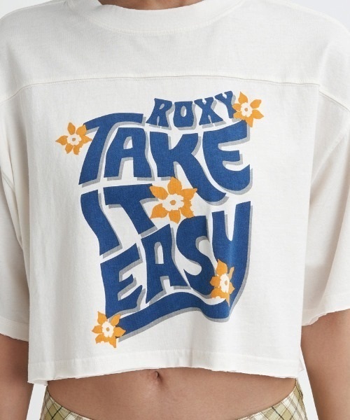 ROXY ロキシー RST232606T レディース トップス カットソー Tシャツ 半袖 KK E18(YEGR-M)