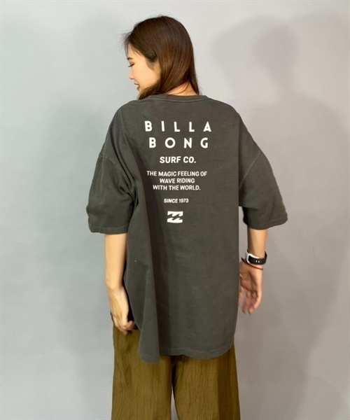 BILLABONG ビラボン BACK LOGO LOOSE TEE BD013-208 レディース 半袖 Tシャツ KX1 B20(GKZ0-M)