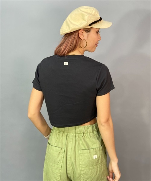 BILLABONG ビラボン LOGO EMB MINI TEE BD013-218 レディース 半袖 Tシャツ KX1 C9|ムラサキスポーツオンラインショップ 通販 ビラボン BILLABONG 半袖 ポロシャツ