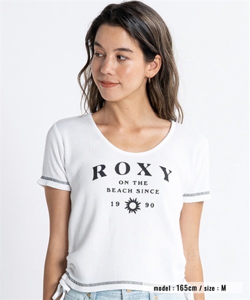 ROXY ロキシー ON THE BEACH TEE RST231094 レディース 半袖 Tシャツ トップス KX1 B22(BRN-S)