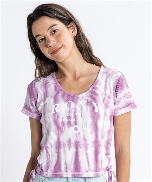 ROXY ロキシー ON THE BEACH TEE RST231094 レディース 半袖 Tシャツ トップス KX1 B22(BRN-S)