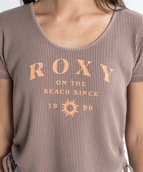 ROXY ロキシー ON THE BEACH TEE RST231094 レディース 半袖 Tシャツ トップス KX1 B22(BRN-S)