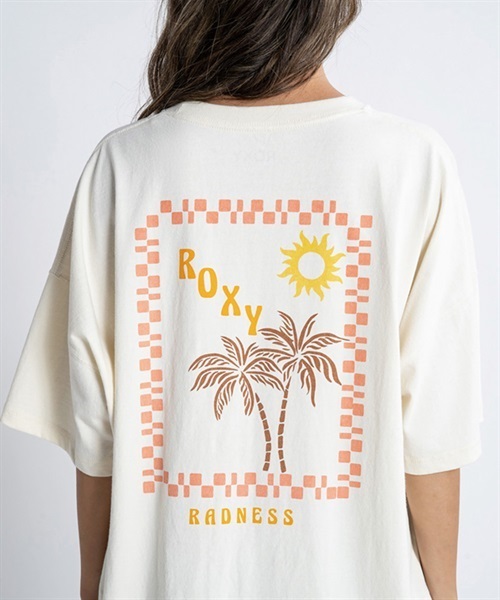 ROXY ロキシー MORNING HIKE RST231101 レディース 半袖 Tシャツ KX1 B22(IVO-M)