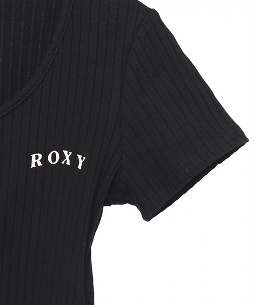 ROXY ロキシー RIB SHORTSLEEVE TEE RST231637T レディース 半袖 Tシャツ トップス KX1 B22(LIM-M)