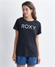 【クーポン対象】ROXY ロキシー スポーツ レディース 半袖 Tシャツ クルーネック RST241079(BLK-S)