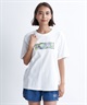 ROXY ロキシー シンプリーボタニカルティーシャツ レディース 半袖 Tシャツ クルーネック RST241075(WHT-S)