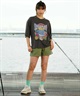 ROXY ロキシー DRINK THE WAVE TEE RST241089 レディース 半袖 Tシャツ クルーネック ルーズシルエット(GRN-M)