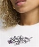 PUMA プーマ × X-GIRL エックスガール コラボ ウィメンズ リブ スリム 半袖 Tシャツ クロップド レディース 624705(02-S)