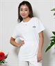 BILLABONG ビラボン ONE POINT ARCH LOGO TEE BE013-200 レディース 半袖 Tシャツ ワンポイント レギュラーフィット(WHT-M)