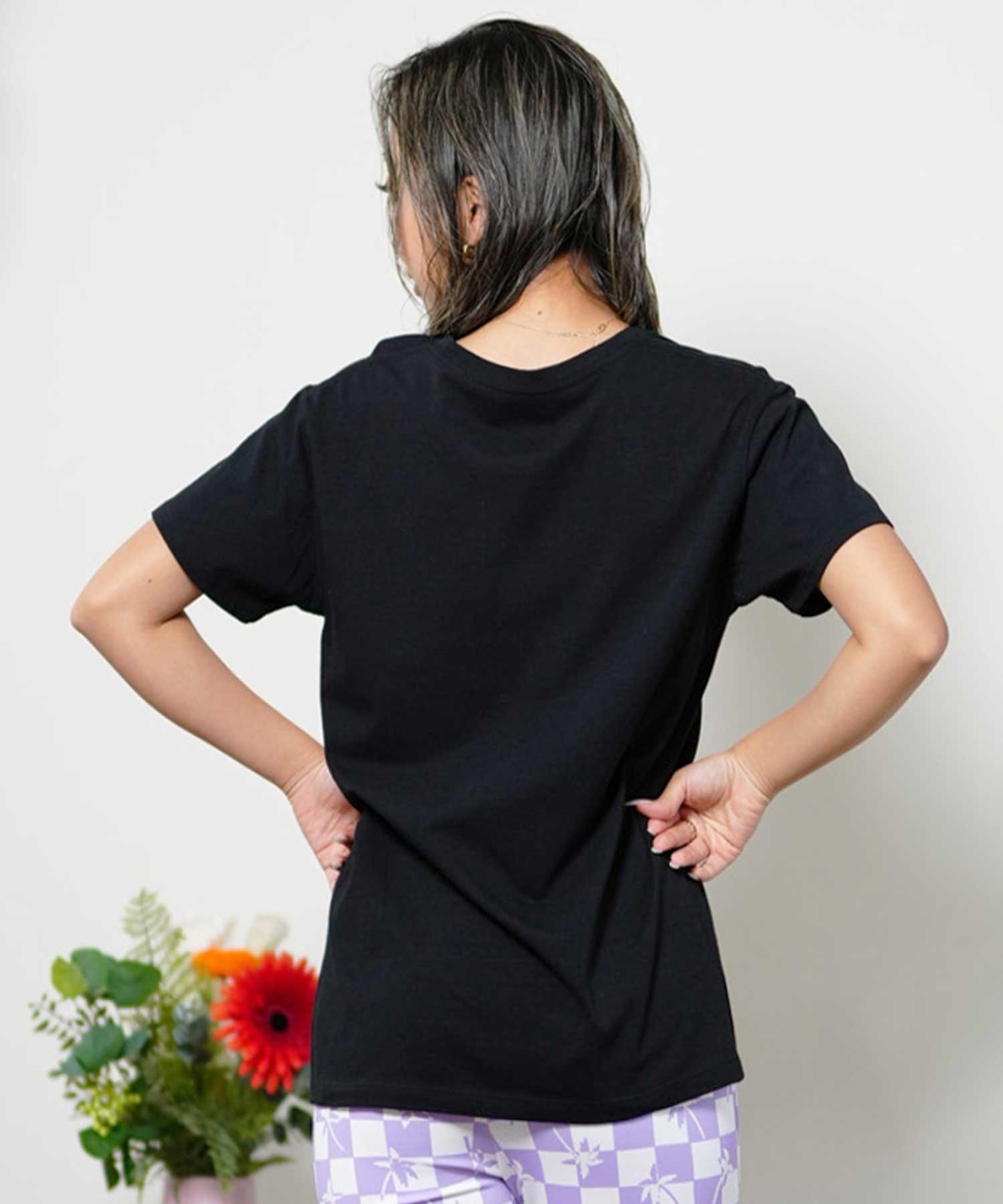 BILLABONG ビラボン ONE POINT ARCH LOGO TEE BE013-200 レディース 半袖 Tシャツ ワンポイント レギュラーフィット(WHT-M)