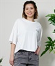 BILLABONG ビラボン ARCH LOGO CROPPED TEE レディース 半袖Tシャツ ルーズシルエット クロップド丈 BE013-204(PGA0-M)