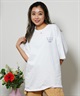 BILLABONG ビラボン SOFT CLEAN LOGO LOOSE TEE レディース 半袖Tシャツ ビックシルエット BE013-211(WHT-M)