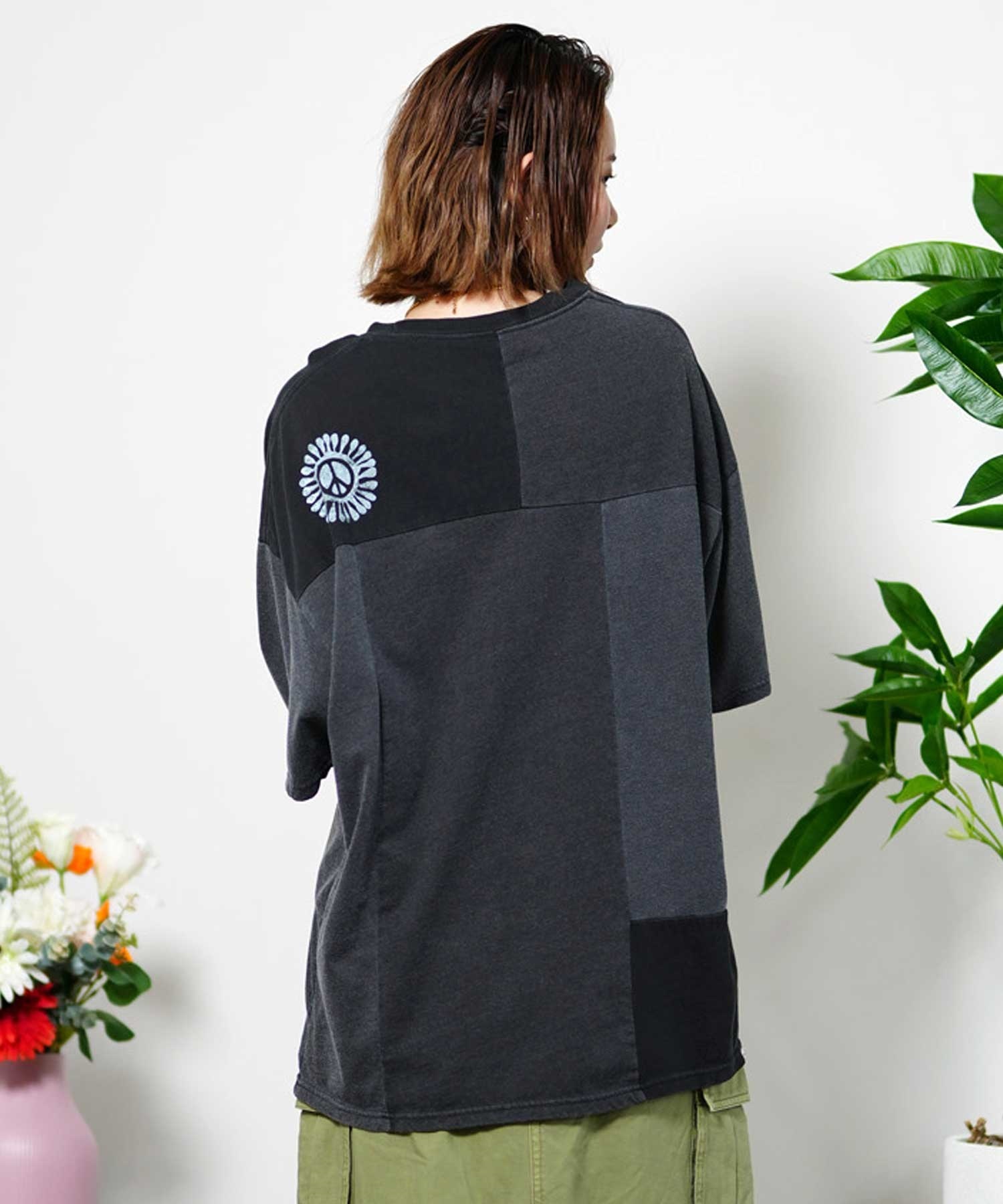 【マトメガイ対象】BILLABONG ビラボン BE013-213 レディース 半袖 Tシャツ ビックシルエット(BSD-M)