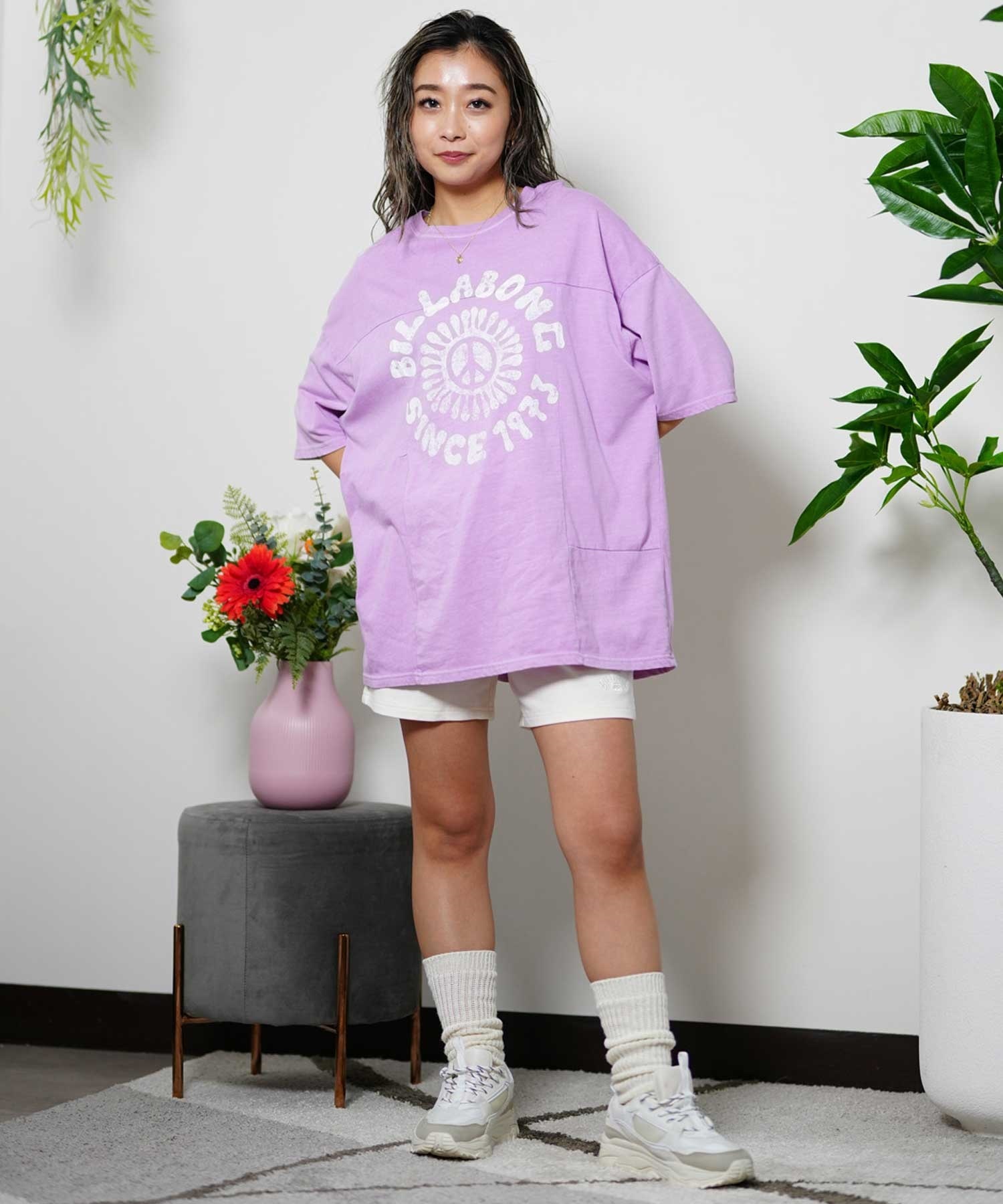 BILLABONG ビラボン BE013-213 レディース 半袖 Tシャツ ビック