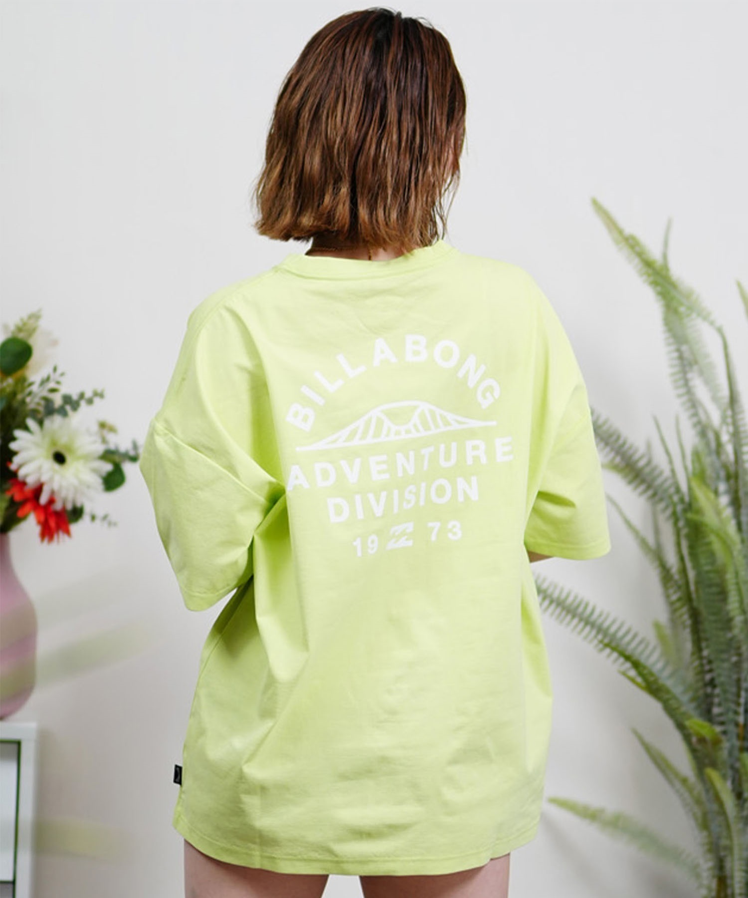 【クーポン対象】BILLABONG ビラボン レディース Tシャツ ラッシュガード ユーティリティー 水陸両用 UVケア ムラサキスポーツ限定 BE013-223(LGN-M)