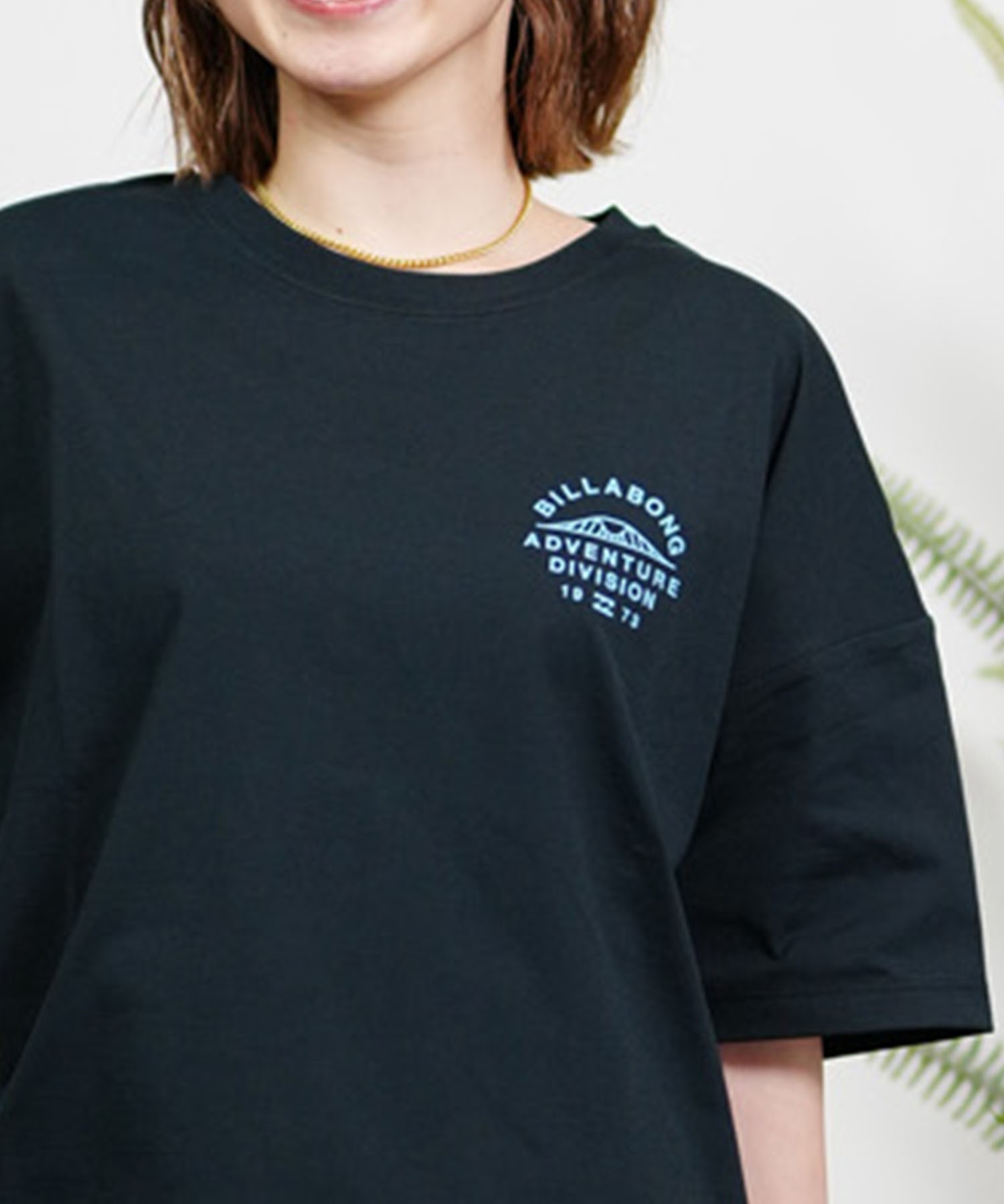 【クーポン対象】BILLABONG ビラボン レディース Tシャツ ラッシュガード ユーティリティー 水陸両用 UVケア ムラサキスポーツ限定 BE013-223(BLK-M)