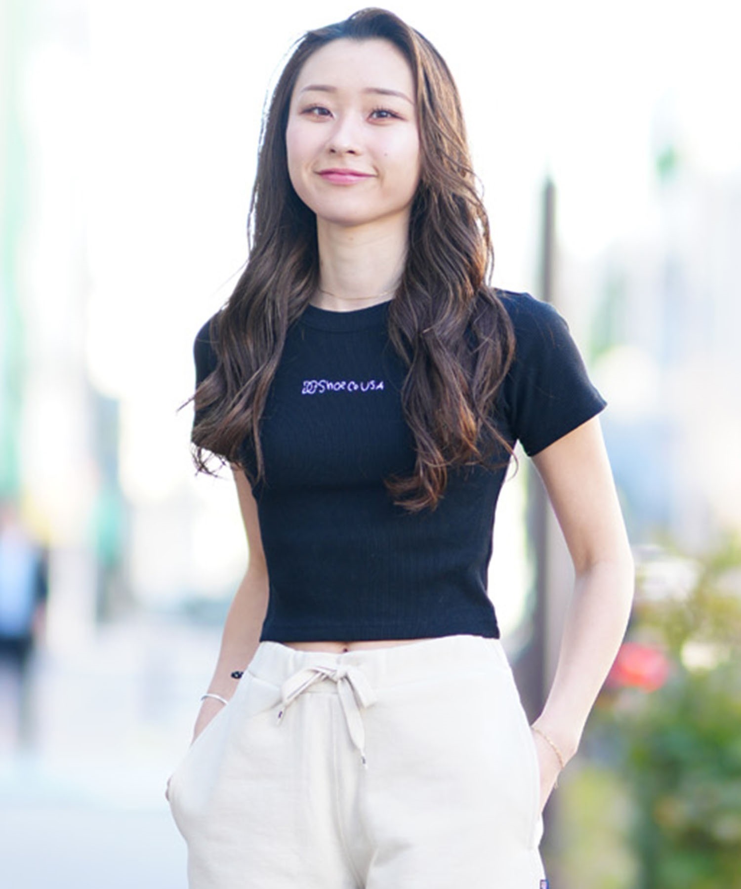 DC ディーシー 24 WS TELECO SHORT SS レディース Tシャツ