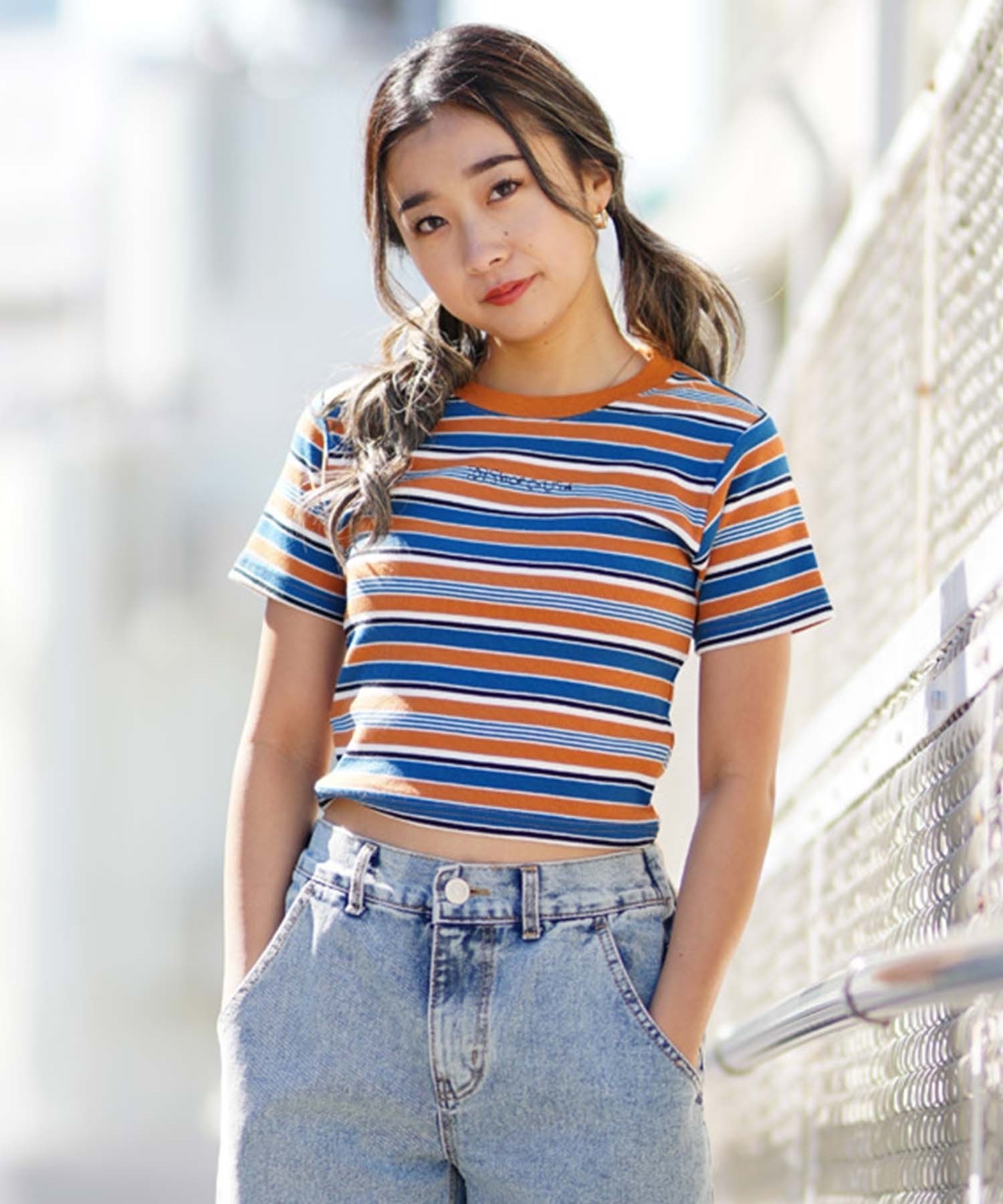 DC ディーシー 24 WS TELECO SHORT SS レディース Tシャツ