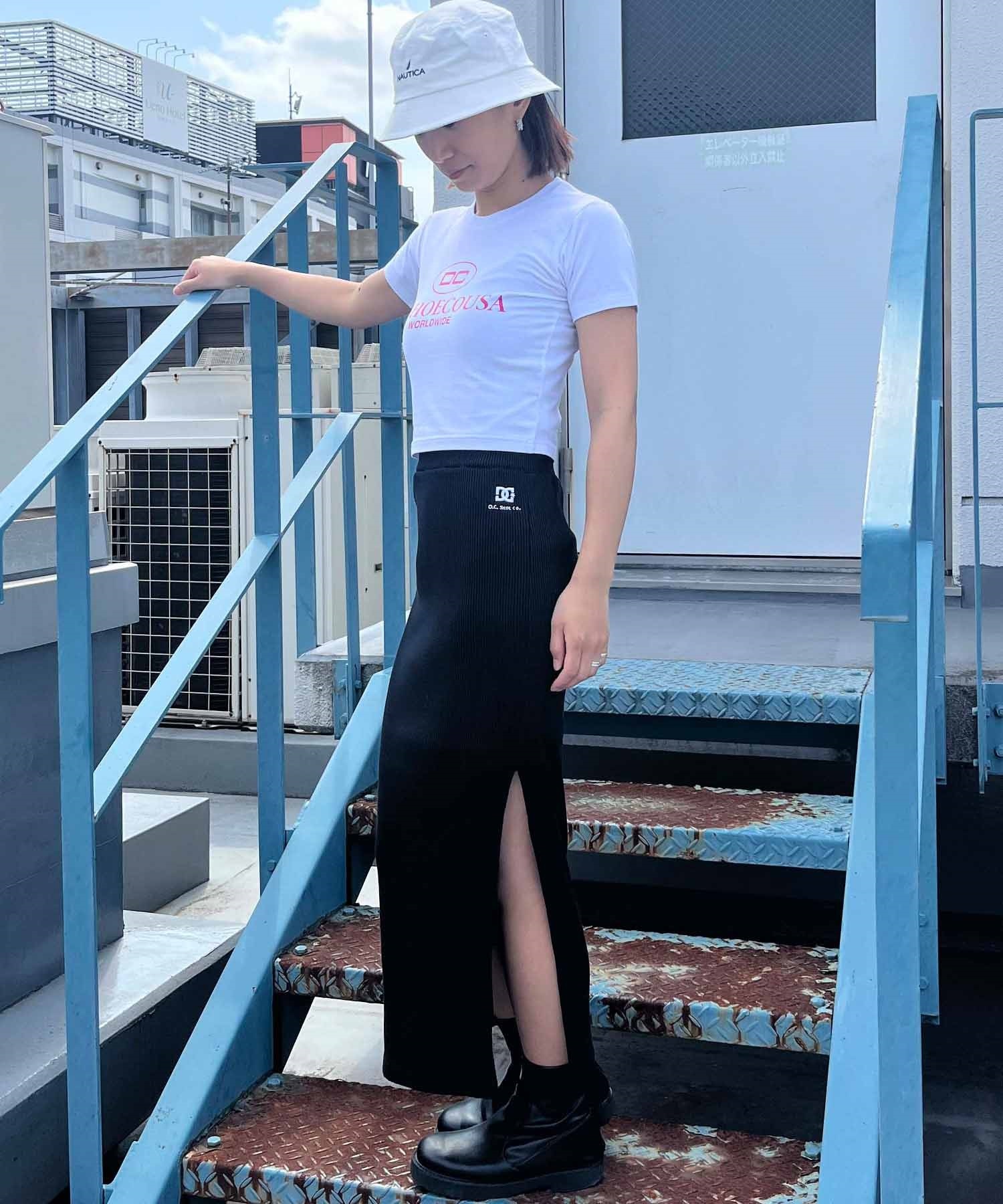 DC ディーシー レディース 半袖 Tシャツ ショート丈 クロップド