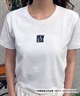 NEW ERA ニューエラ レディース Tシャツ ミニTシャツ ショート丈 ロゴ 14121821(BLK-S)