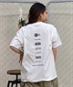 NEW ERA ニューエラ レディース オーバーサイズ Tシャツ バックプリント ロゴ 14121925(WHI-XL)
