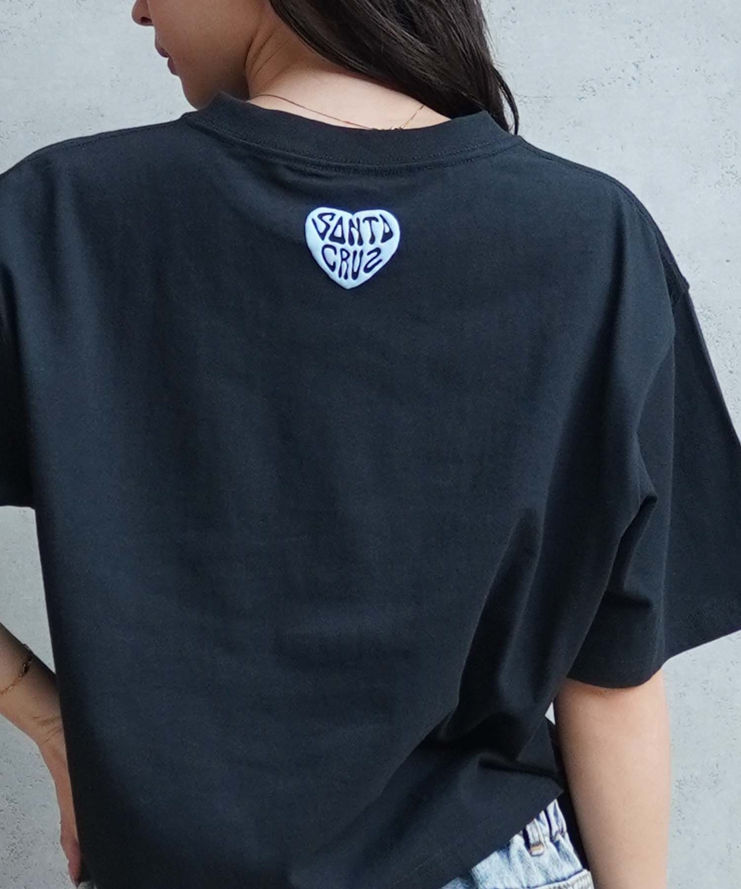 SANTACRUZ サンタクルーズ Hart Land Hand Cropped Tee レディース 半袖Tシャツ クロップド丈 ムラサキスポーツ別注 502241436(WHITE-M)