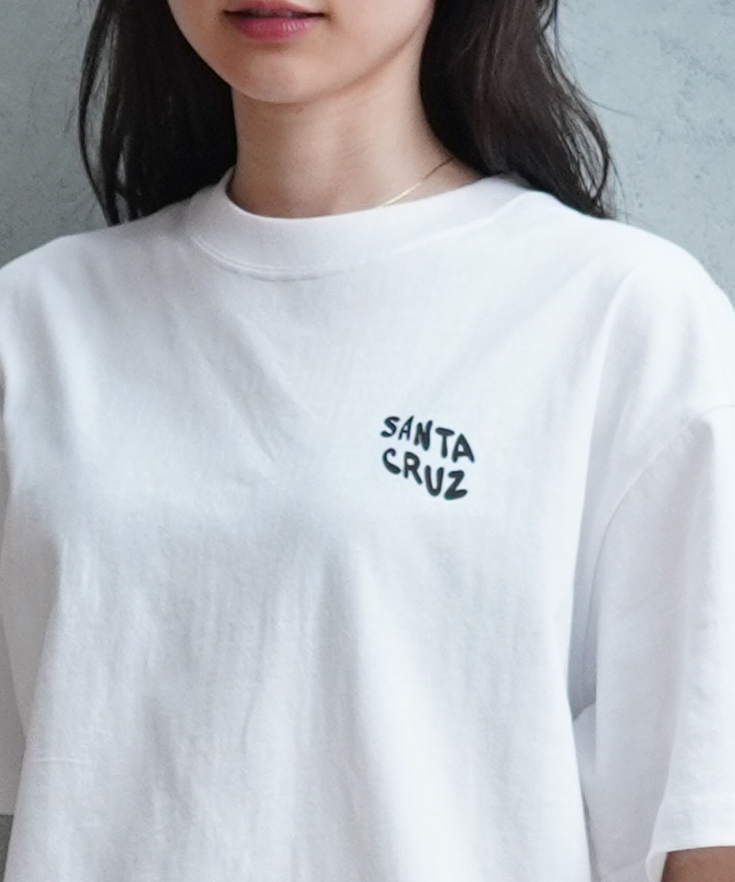 SANTACRUZ サンタクルーズ Delfino Flower Tee レディース 半袖Tシャツ ムラサキスポーツ別注 502241440(WHITE-M)