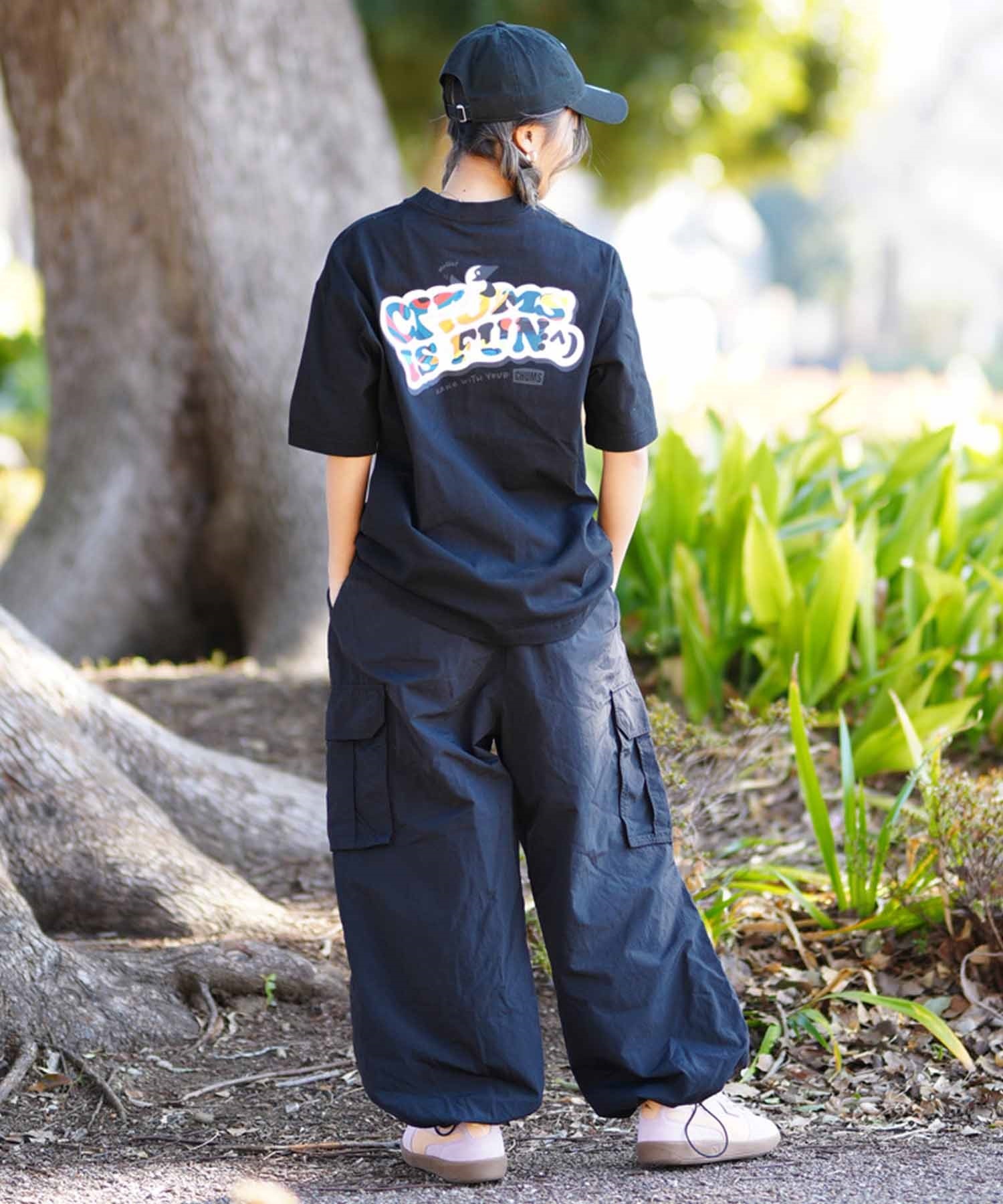 CHUMS チャムス Oversized CHUMS IS FUN T-Shirt レディース T