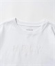 Hurley ハーレー レディース Tシャツ 半袖 ショート丈 クロップ丈 ロゴ プリント シンプル ヘビーウェイト WSS2421020(CGY-M)
