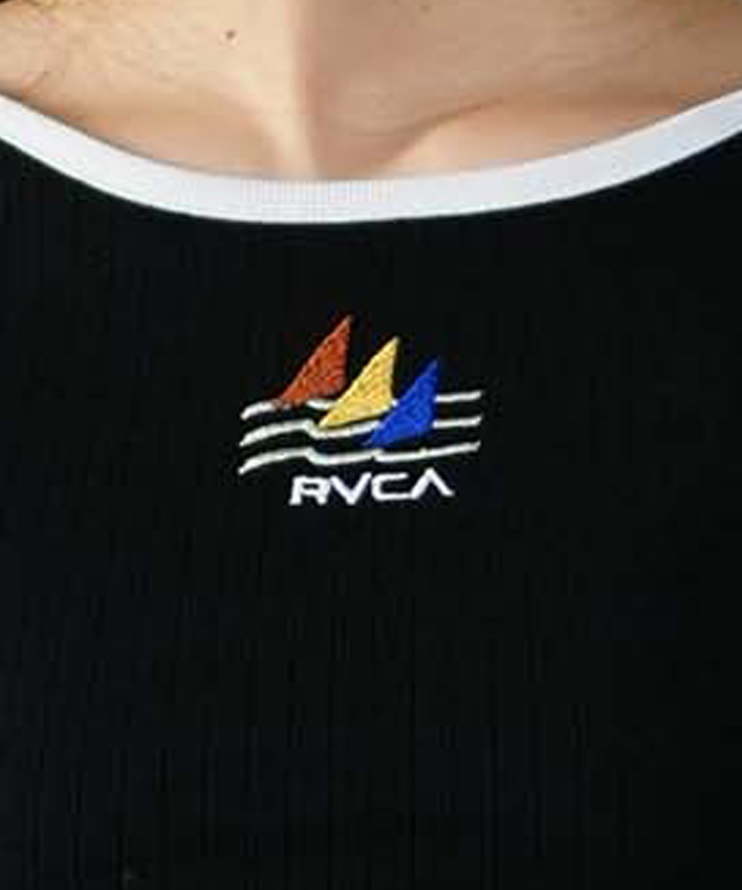 【クーポン対象】RVCA ルーカ BE043-217 レディース 半袖 Tシャツ ショート丈(BLK-S)