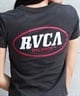 RVCA ルーカ レディース Tシャツ チビTシャツ ミニT バックプリント BE043-218(SAN-S)
