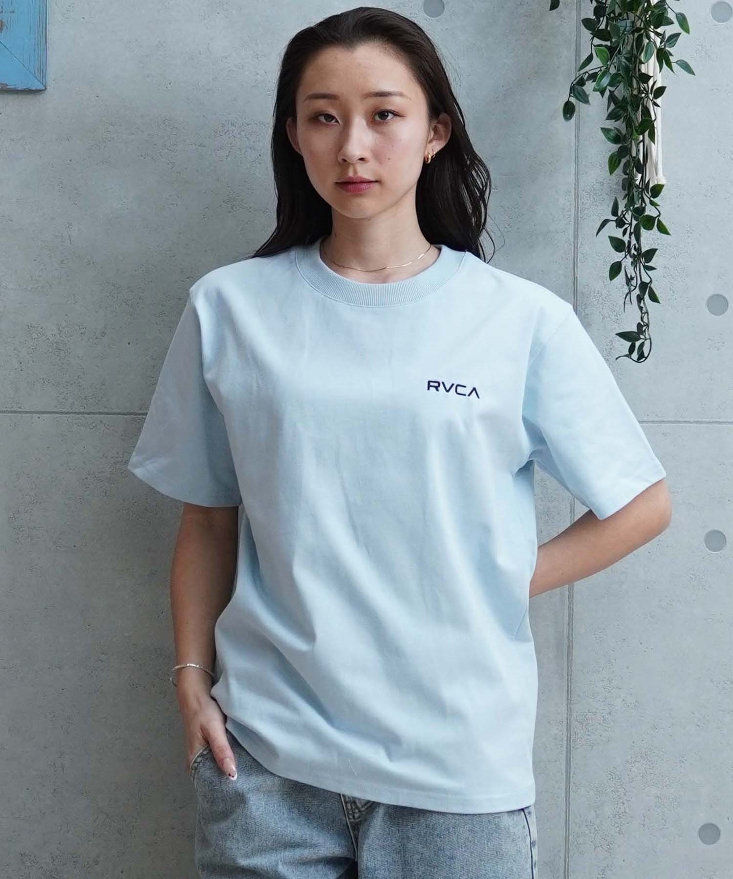 【マトメガイ対象】【ムラサキスポーツ限定】RVCA ルーカ レディース 半袖 Tシャツ バックプリント BE043-P20(WHT-S)